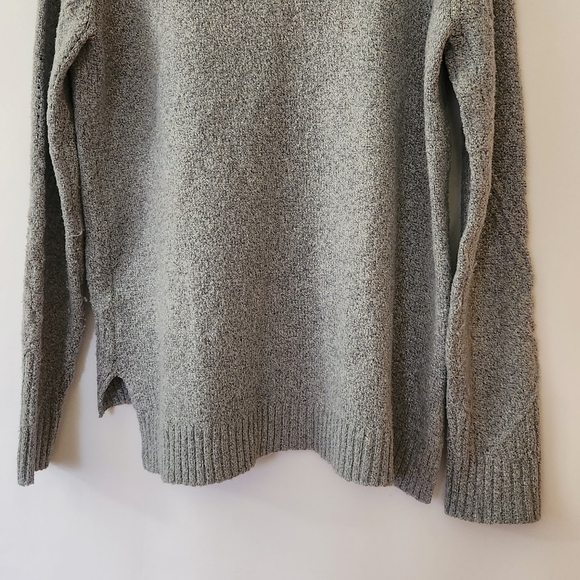 Belle Gray-Blue Mock Neck Sweater womens size small - Picture 11 of 12